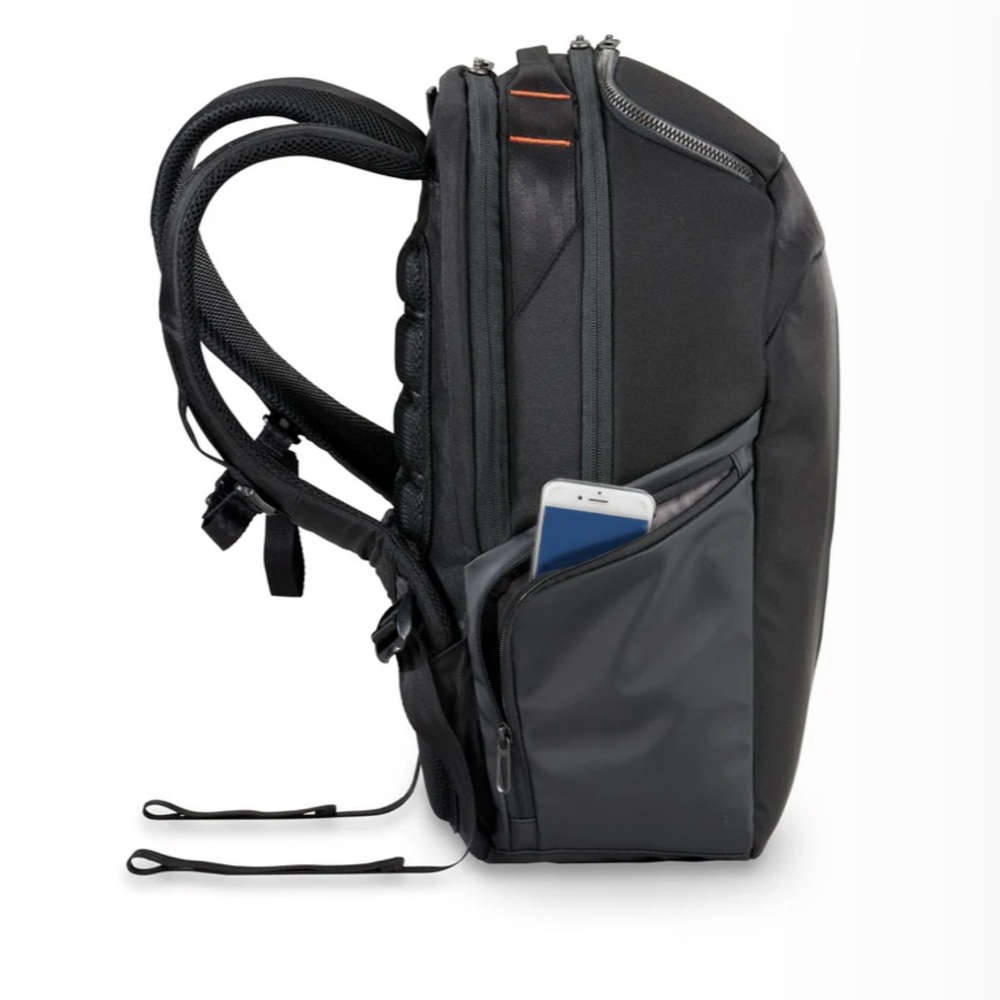 Briggs & Riley Black Cargo Backpack - Picture 5 of 14